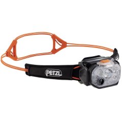 PETZL Swift RL 1200lm black/orange - Lampe frontale