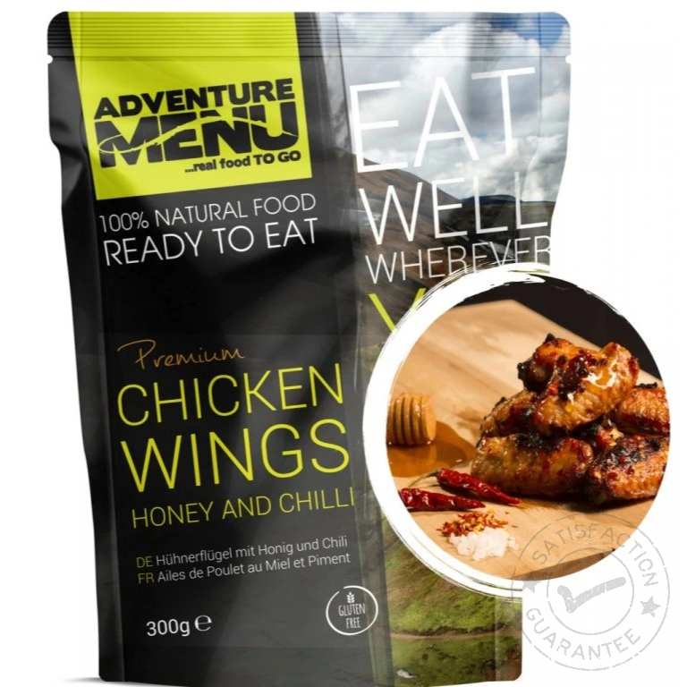 ADVENTURE MENU - Chicken wings on honey and chilli 300g