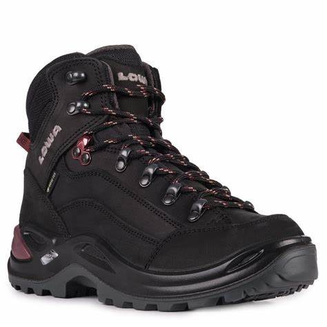 obuv LOWA Renegade GTX Mid Ws black/prune