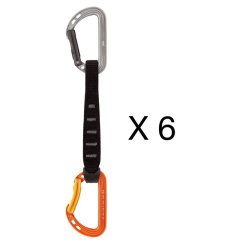 Ekspresy wspinaczkowe PETZL Spirit Express 17cm 6-Pack