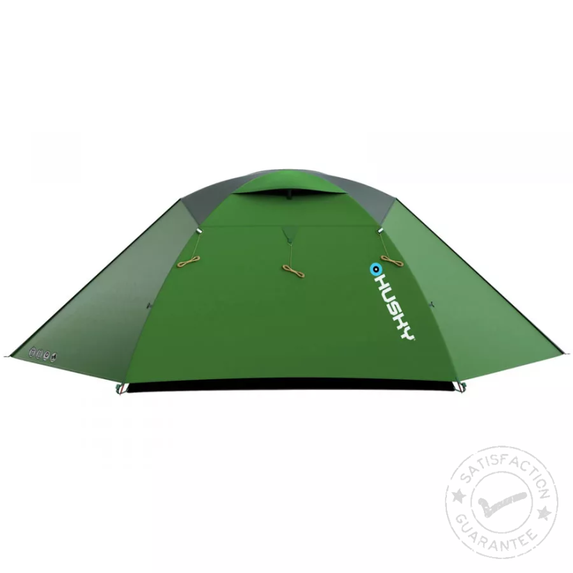 HUSKY Bright 4 green - Turistični šotor