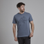 Montane Abstract Mountain T-Shirt stone blue - T-shirt