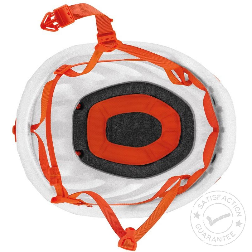 PETZL Sirocco S/M white/orange (48-58cm) - Klimhelm