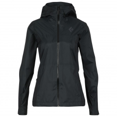 BLACK DIAMOND W Treeline Rain Shell black - Jas