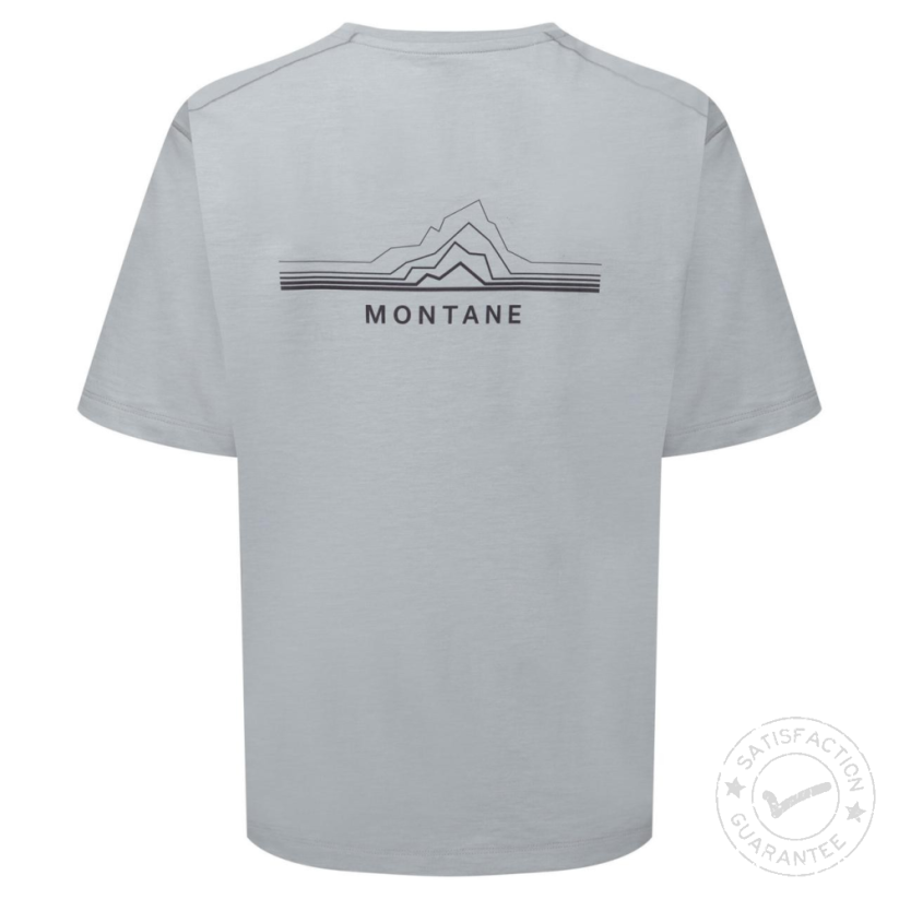 Тениска Montane Alhena W Mountain 25 T-Shirt Pebble Blue