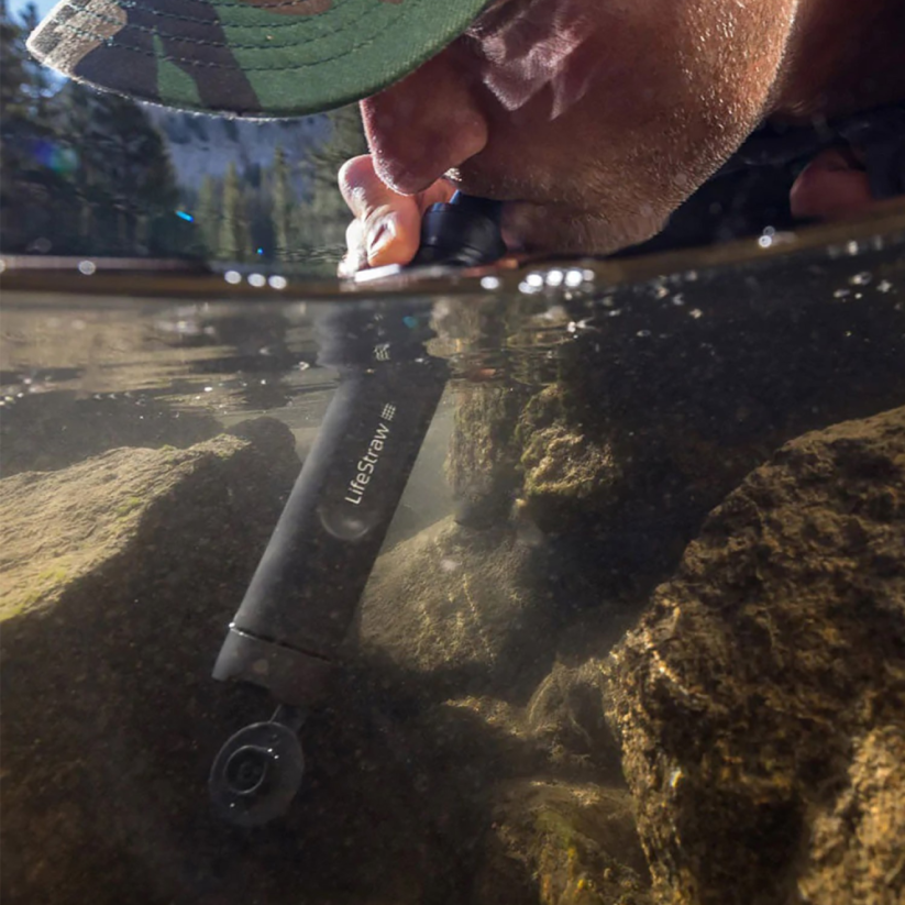 filter na vodu LIFESTRAW Peak Straw Dark Mountain gray