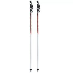 FIZAN Alpine Freeride white/red 135cm - Bastoncini da sci