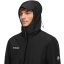 bunda MAMMUT Treeline HS Hooded black - Veľkosť: L
