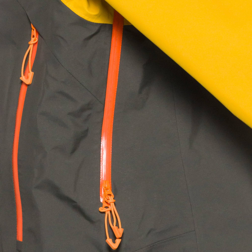 bunda MILLET Kamet light GTX deep jungle/safran - Veľkosť: M