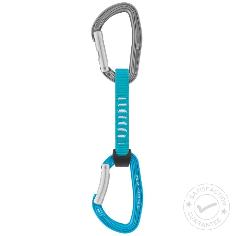 Quickdraw PETZL Djinn Axess 11cm turquoise