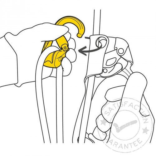 Carabinieră PETZL RollClip Z Triact-Lock