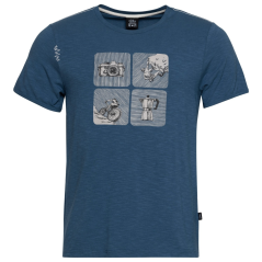 t-shirt CHILLAZ Innsbruck Exploring The Outdoors Dark Blue