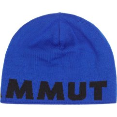 MAMMUT Logo Beanie eiger blue/black - Muts
