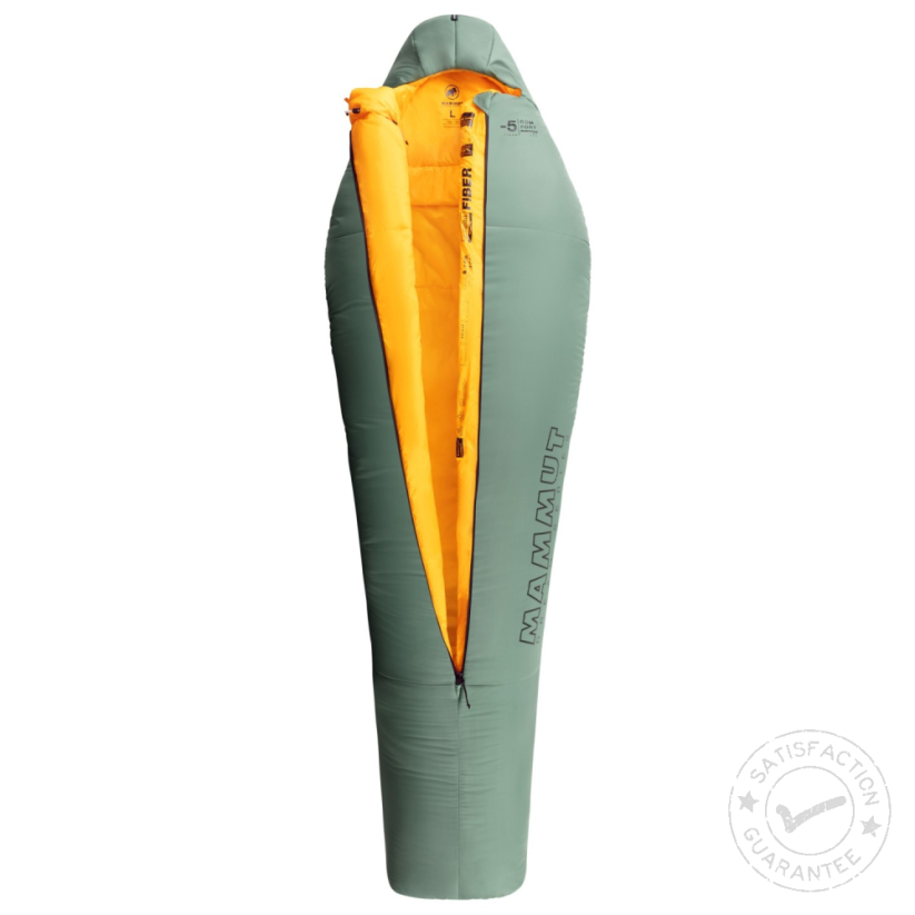 Спален чувал MAMMUT Comfort Fiber Bag -5°C deep cypress L