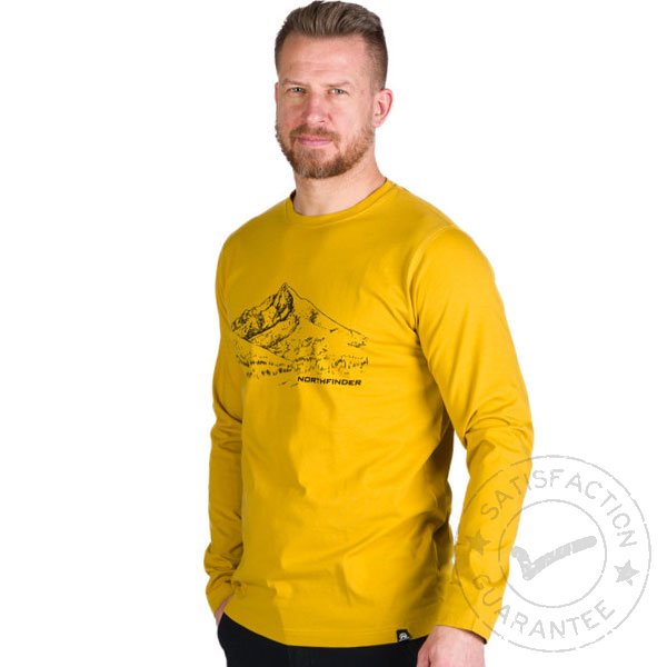 NORTHFINDER Thornton golden yellow - meeste särk