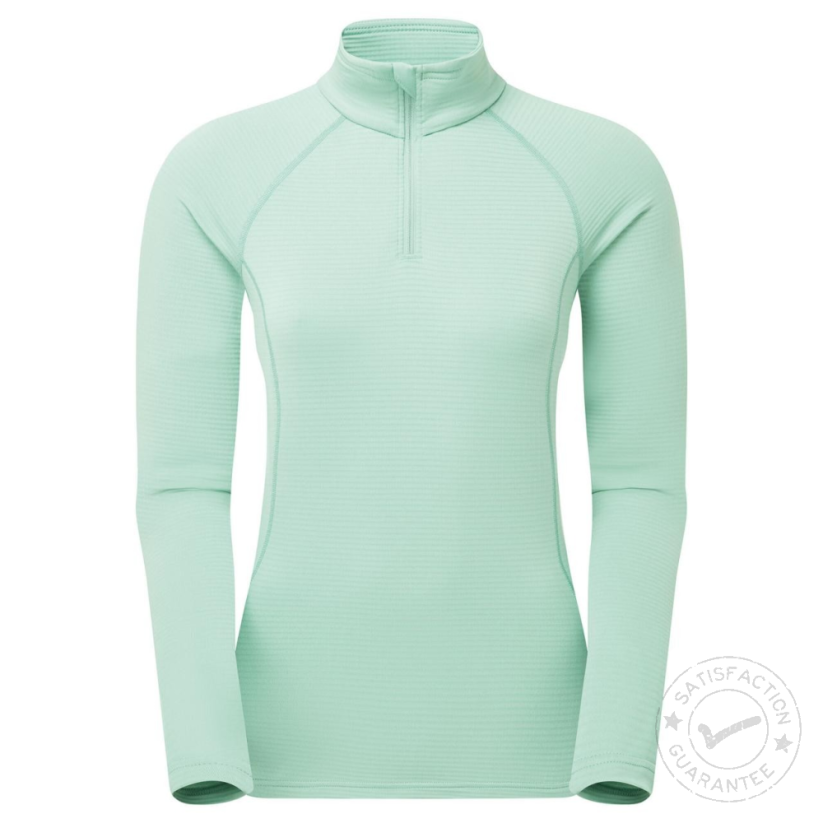 Majica Montane Protium Lite W pull-on sea mint