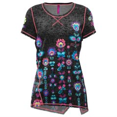 CRAZY T-Shirt Aloha Mountain Flower