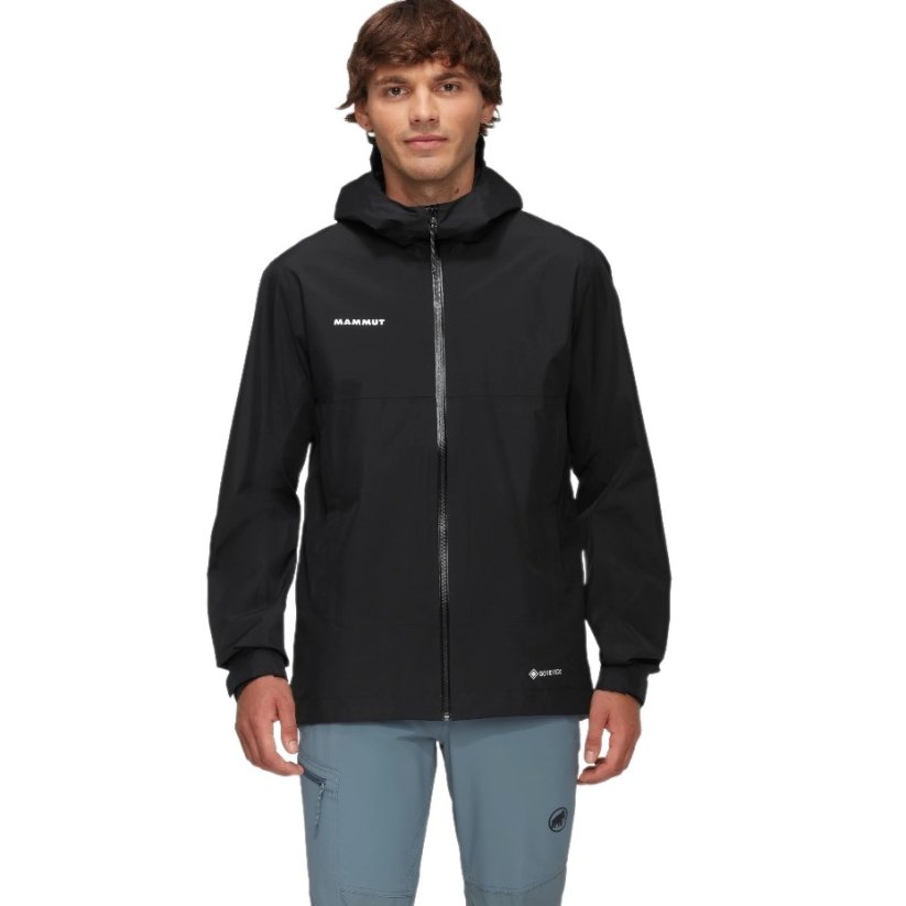 bunda MAMMUT Treeline HS Hooded black - Veľkosť: L