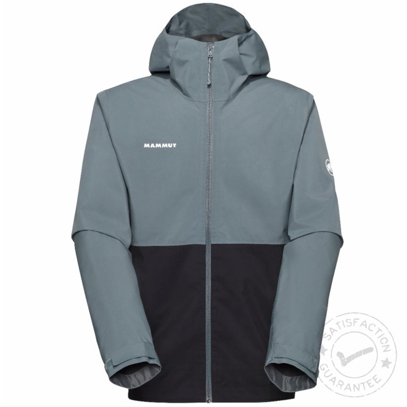 MAMMUT Linard light HS Hooded black/strata - Giacca