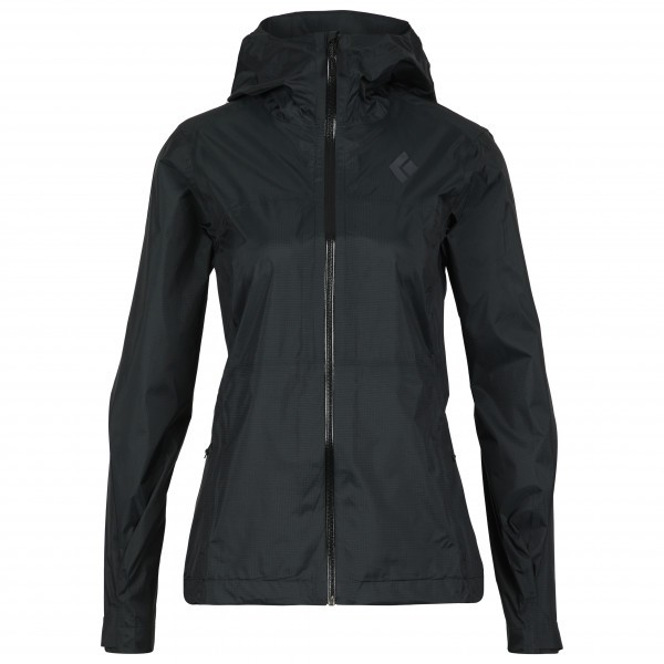 BLACK DIAMOND W Treeline Rain Shell black - Jas