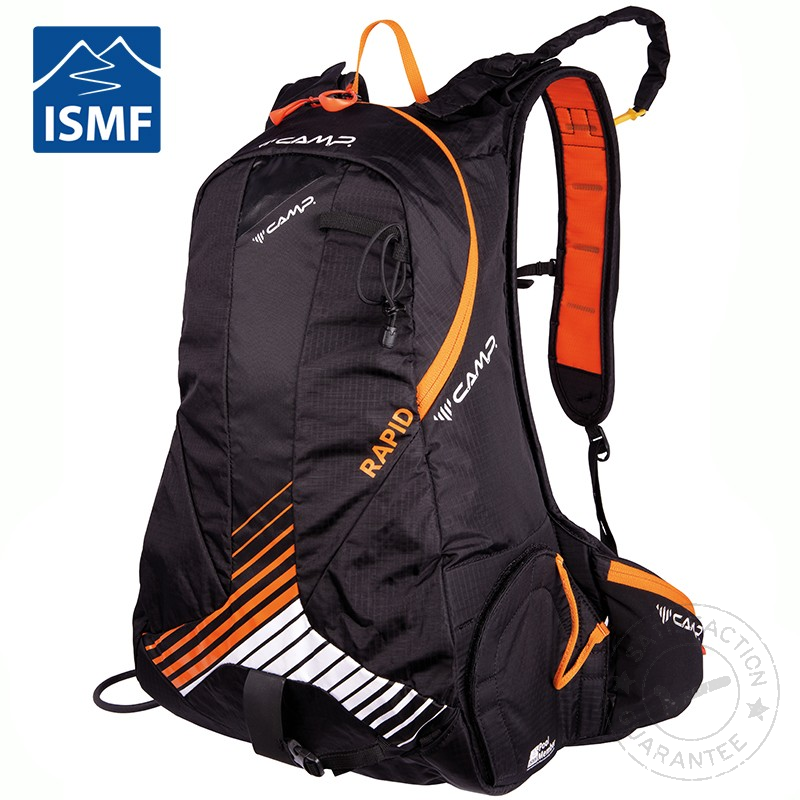 Camp Rapid black/orange - Zaino