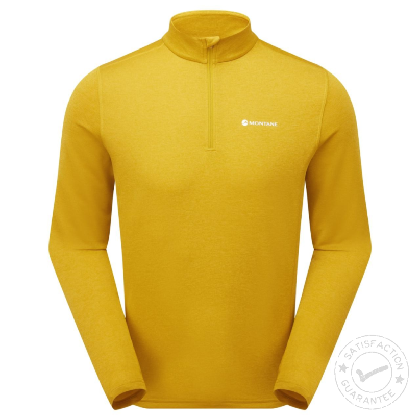 Montane Dart Zip Neck  ginko gold - T-shirt