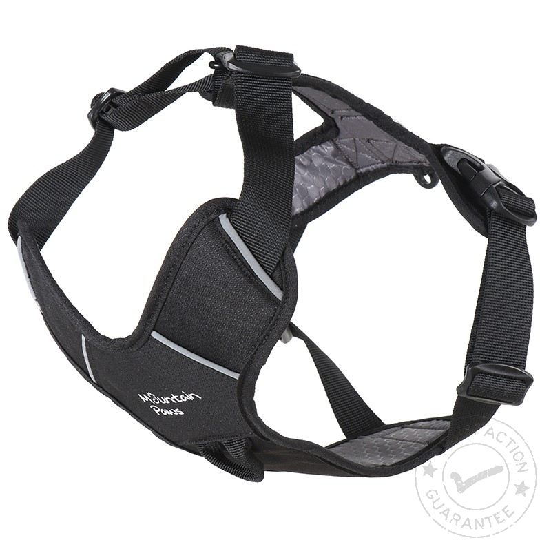Mountain Paws Dog Harness S black - kutyahám