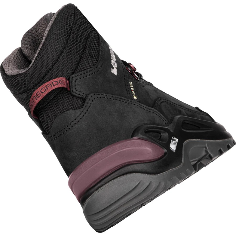 obuv LOWA Renegade GTX Mid Ws black/prune