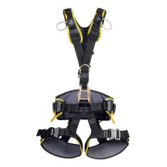 SINGING ROCK Expert 3D Speed Steel black/yellow - Harnais
