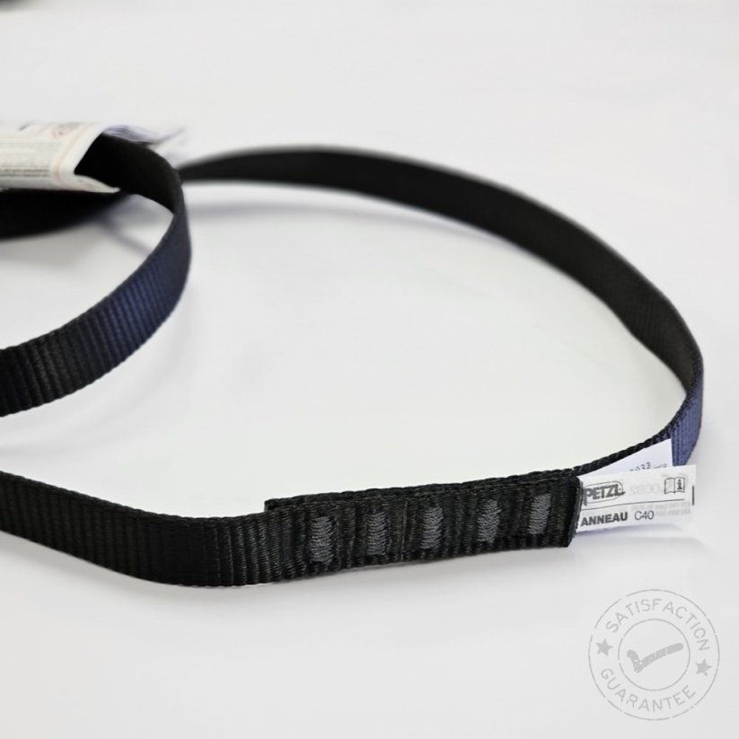 PETZL Anneau Sling 80cm black - hevedergyűrű