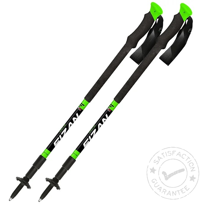 Bețe trekking FIZAN Lhotse green/black