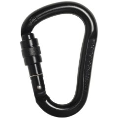 Vponka SINGING ROCK HMS Steel Screw Lock black