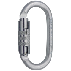 Moschettone CAMP Steel Oval Pro 2Lock