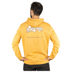 CHILLAZ Sapporo Mountain Logo Ochre - Hoodie