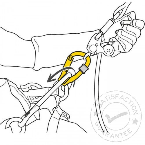 Карабинер PETZL RollClip Z Screw-Lock