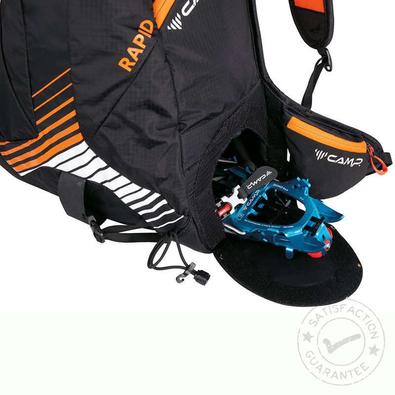 Camp Rapid black/orange - Zaino