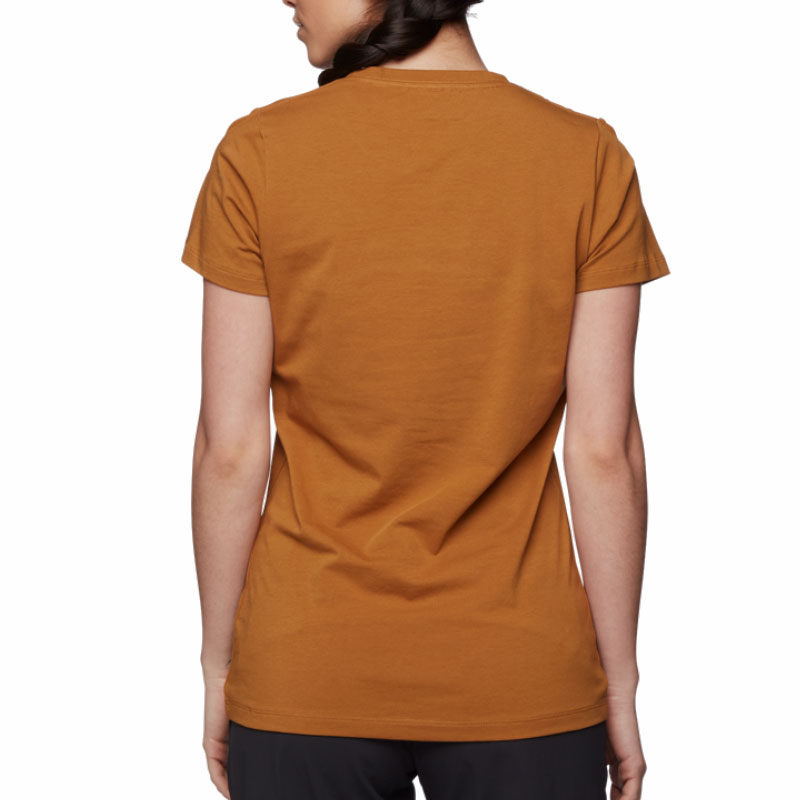 BLACK DIAMOND W Big Wall SS Tee bronzed - Veľkosť: XS
