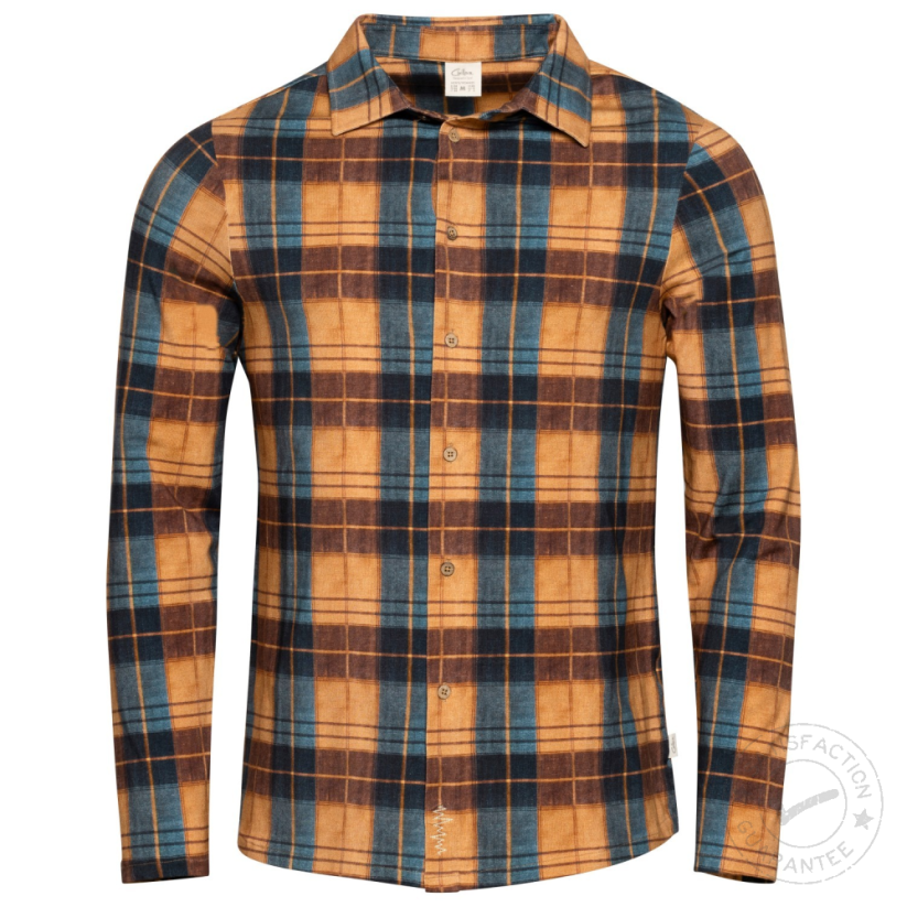 Риза CHILLAZ Sebastian 2.0 Karo Ochre Greyblue