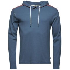 CHILLAZ Tessin 2.0 Longsleeve dark blue/dark red - Sweat à capuche
