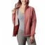 bunda COLUMBIA W Heather Canyon Softshell Jkt crimson