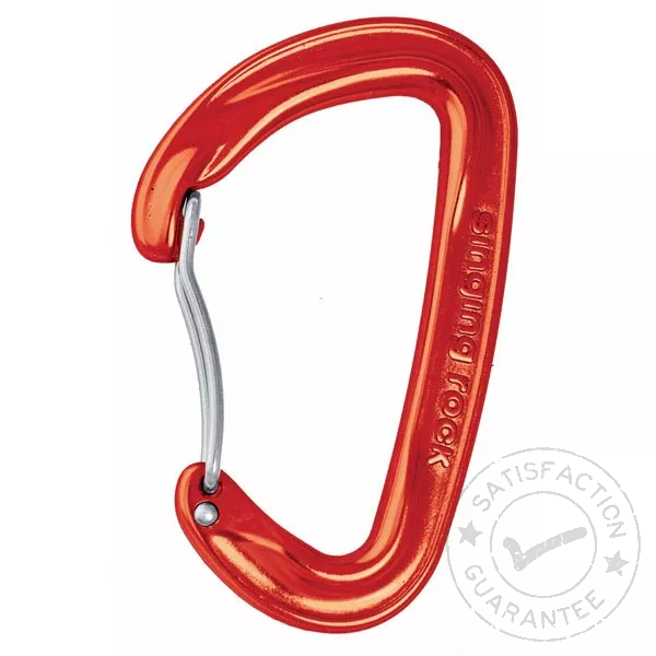 SINGING ROCK Vision Bent red - Karabiner