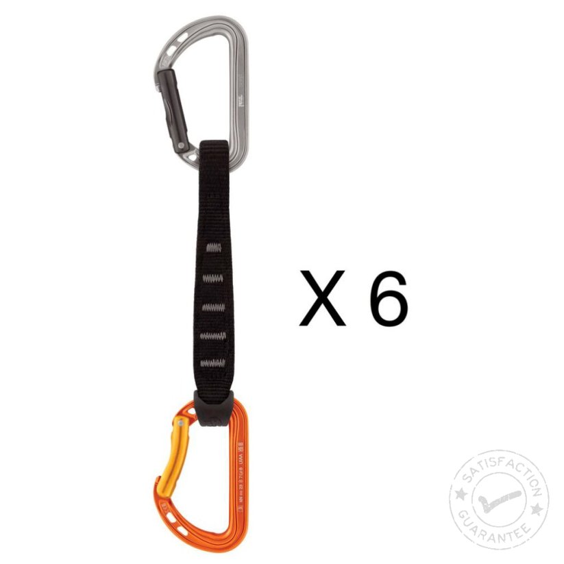 set expresek PETZL Spirit Express 17cm 6-Pack
