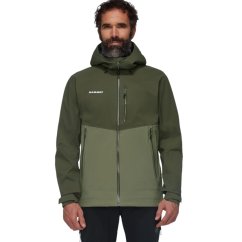 MAMMUT Alto Guide HS Hooded marsh/dark marsh - windjak