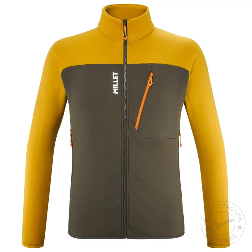 MILLET Seneca FL JKT M deep jungle/safran - Fleecevest