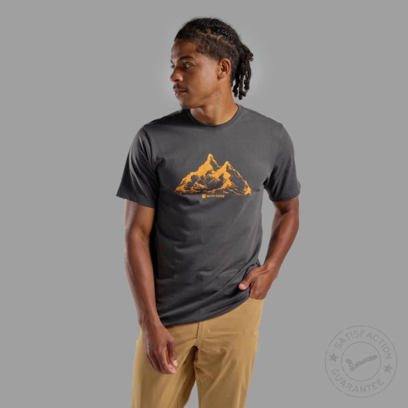 Montane Dual Mountain T-Shirt midnight grey - T-shirt