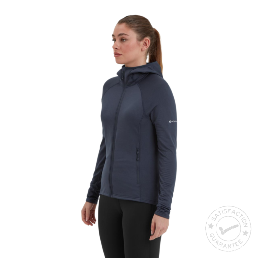 Bluza z kapturem Montane W Protium Lite Hoodie eclipse blue