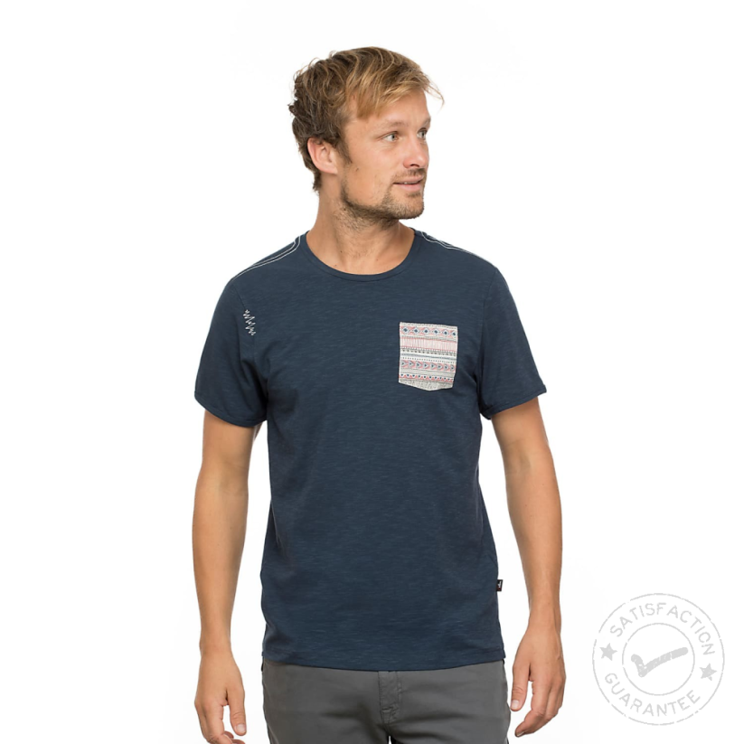 CHILLAZ Pocket Ornament dark blue - T-shirt