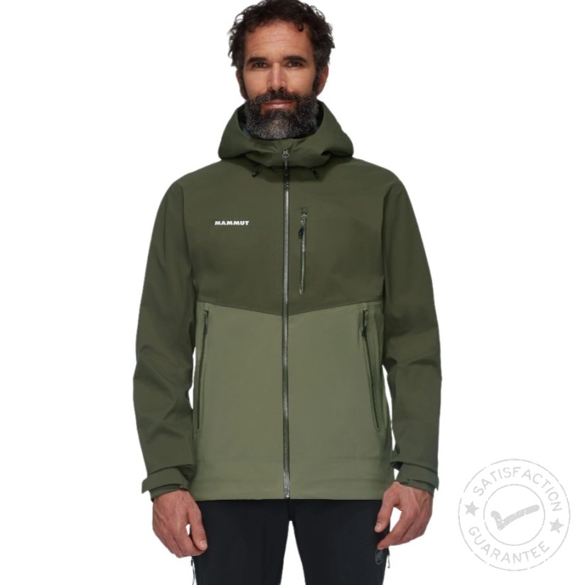 MAMMUT Alto Guide HS Hooded marsh/dark marsh - windjak