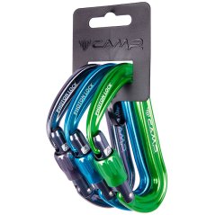 Mosquetón CAMP Photon Lock 3-Pack