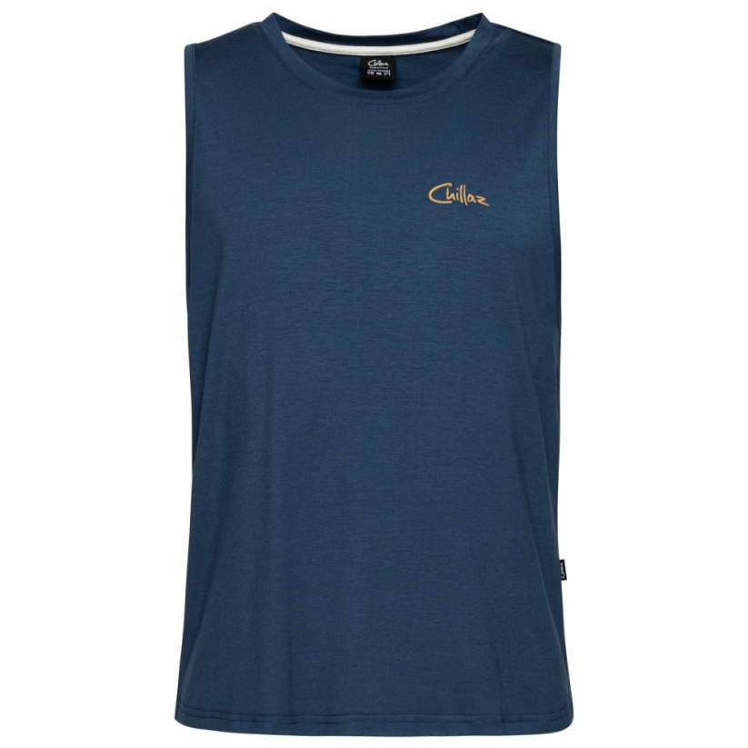 CHILLAZ Vils Carabiner Dark Blue - Camiseta sin mangas - Talla: XL